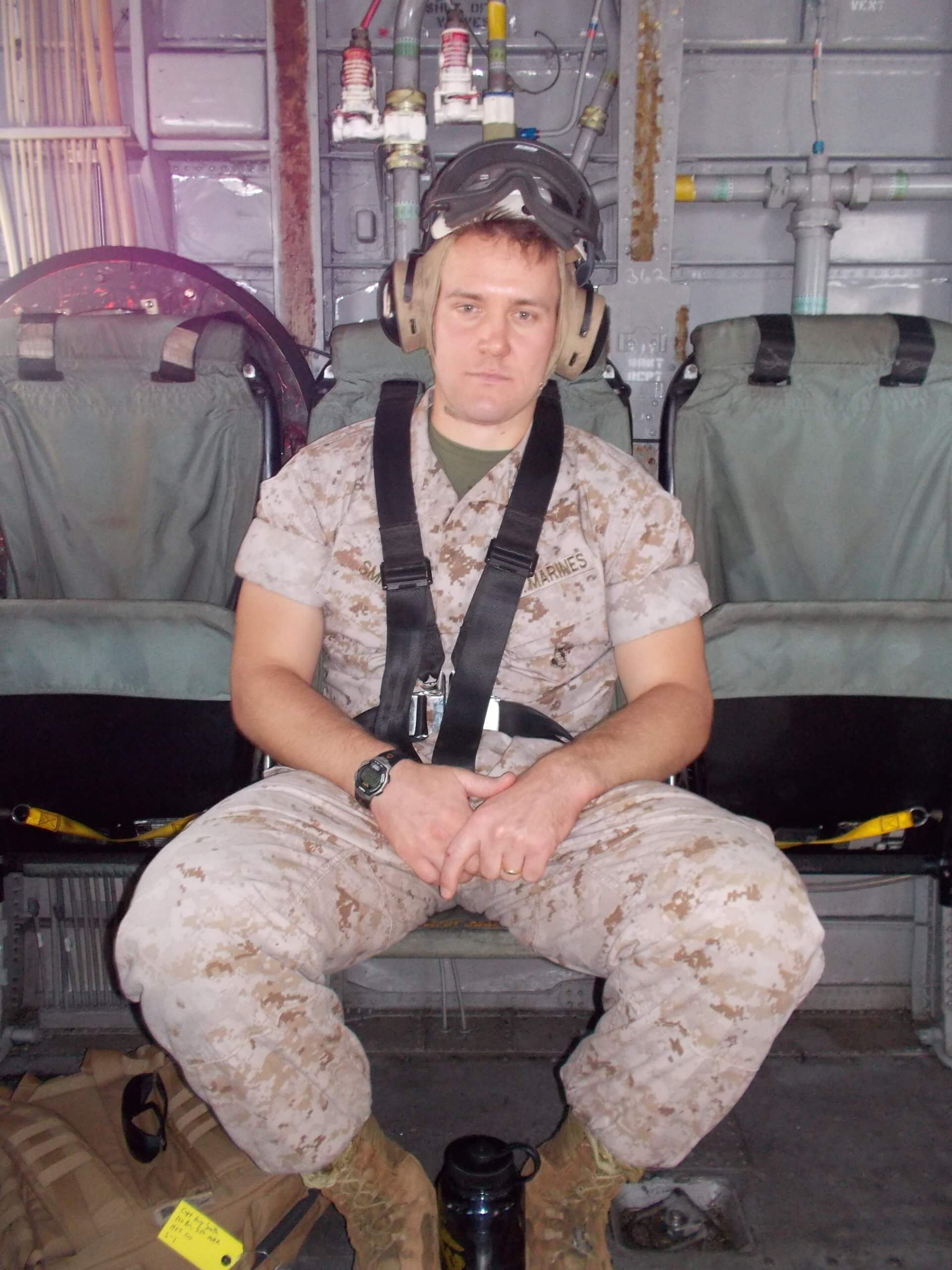 guy smith in military uniform
